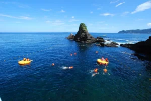 Hotel New Akao to Open Saltwater Ocean Pool and Sea Scooter Tours